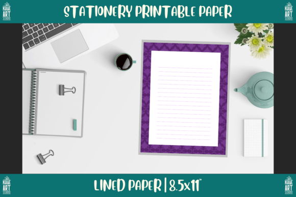 Download Bordered Stationery Printable Paper 223 - Premium Resources
