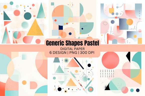 Download Generic Shapes Pastel Background - Premium Resources