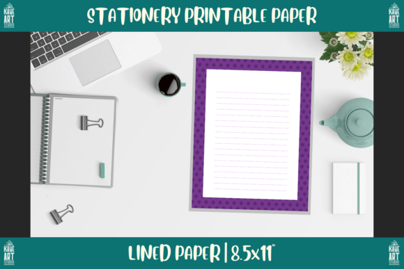 Download Bordered Stationery Printable Paper 225 - Premium Resources