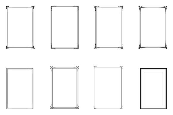 Download Bundle of Decorative Frames. Set 3 - Bundle Collection