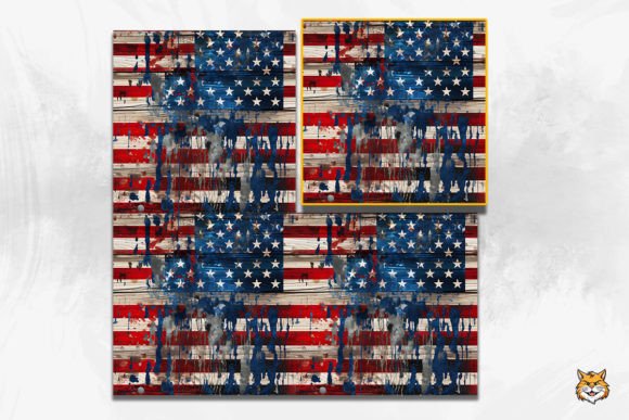 Download Vintage American Wooden Seamless Pattern - Wooden seamless Collection